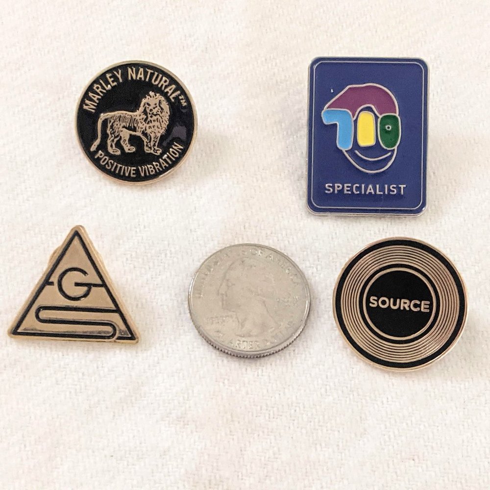 Lot of California Cannabis Brand Enamel Pins